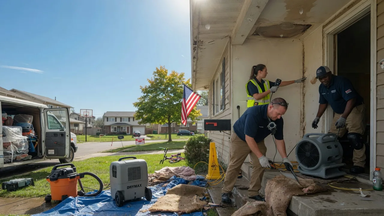 Water Damage Restoration in Franklin Furnace, OH near me